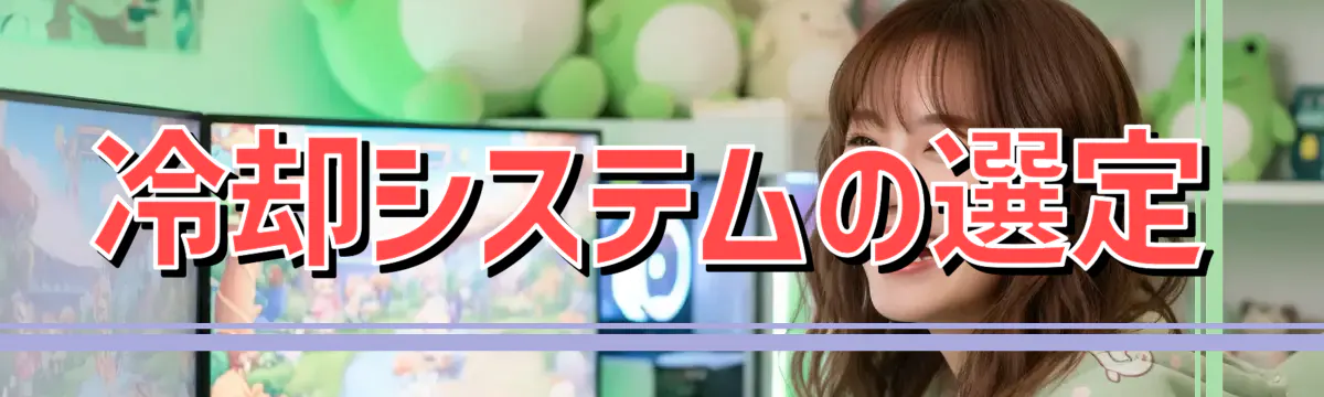 冷却システムの選定
