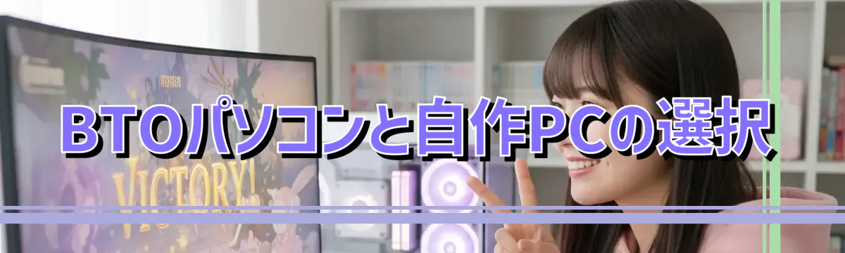 BTOパソコンと自作PCの選択