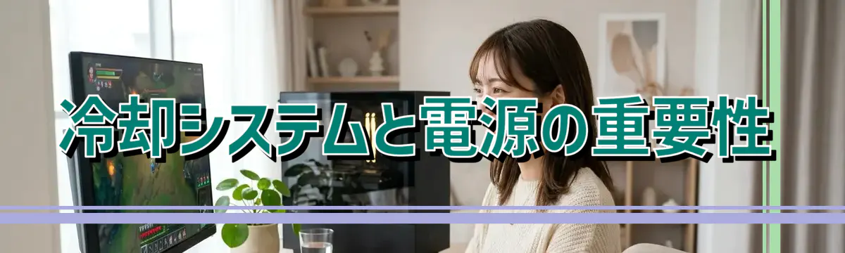 冷却システムと電源の重要性
