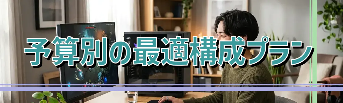 予算別の最適構成プラン