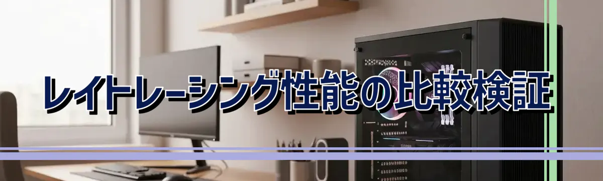 レイトレーシング性能の比較検証
