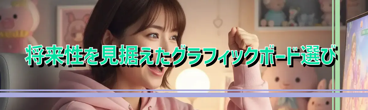 将来性を見据えたグラフィックボード選び