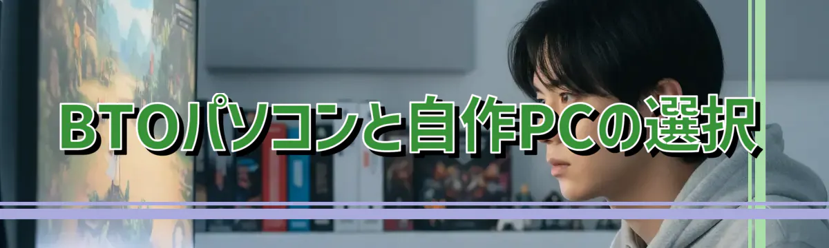 BTOパソコンと自作PCの選択