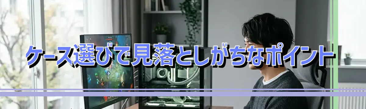 ケース選びで見落としがちなポイント