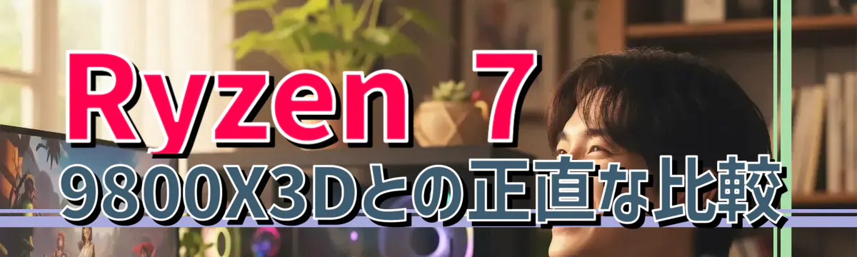 Ryzen 7 9800X3Dとの正直な比較