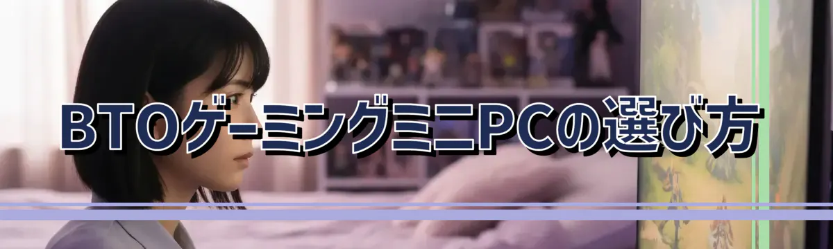 BTOゲーミングミニPCの選び方