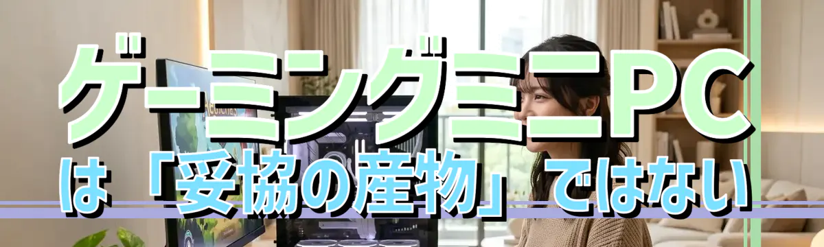 ゲーミングミニPCは「妥協の産物」ではない