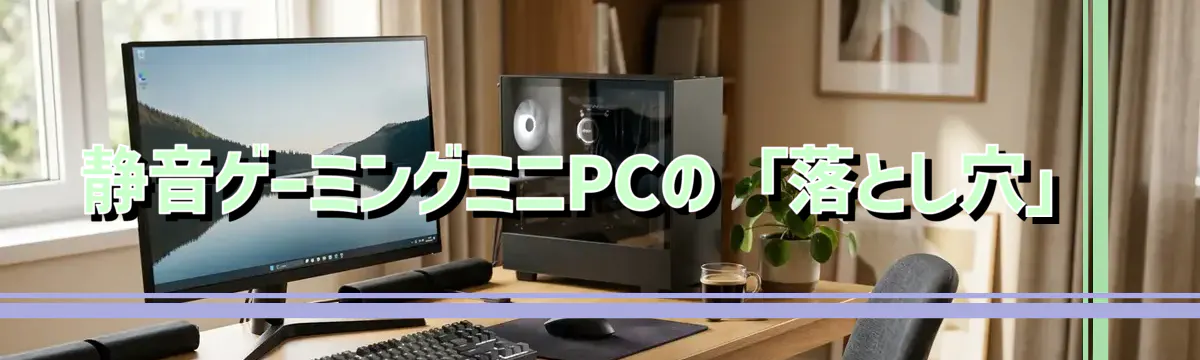 静音ゲーミングミニPCの「落とし穴」