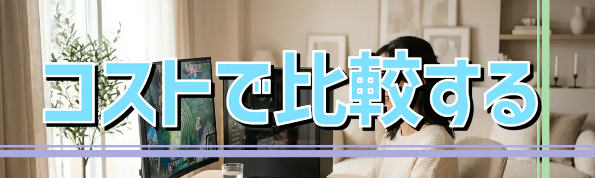 コストで比較する